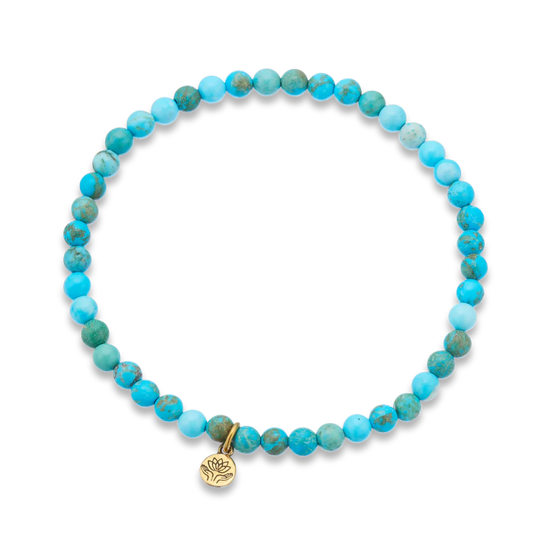 TURQUOISE HOWLITE HEALING GEM BL – Hunt & Gather Home
