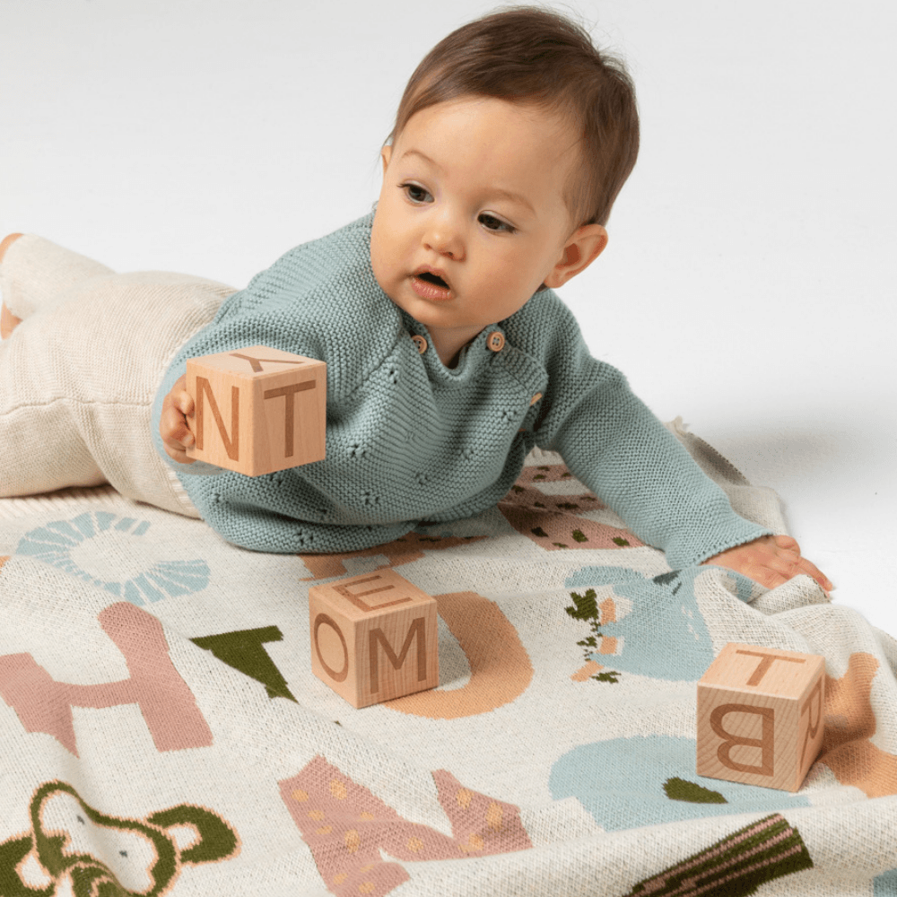 Alphabet Blanket - Hunt & Gather Home