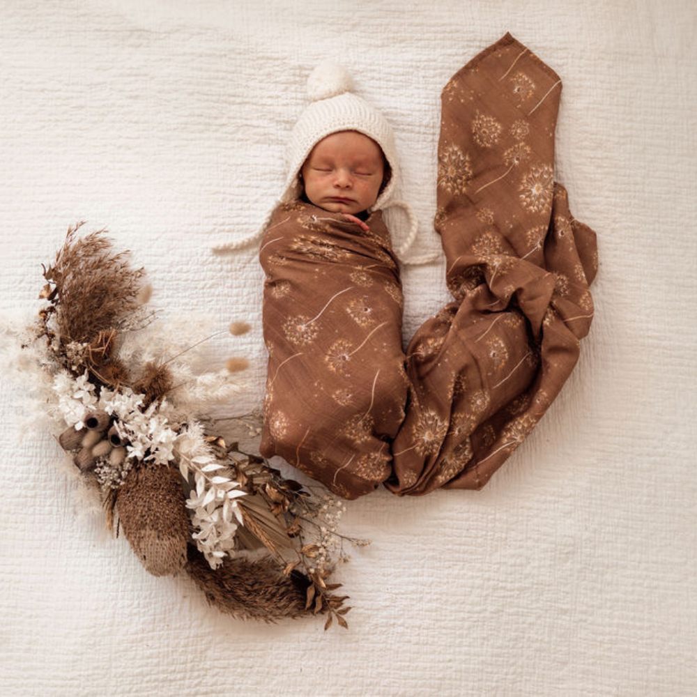 DANDELION MUSLIN WRAP - Hunt & Gather Home