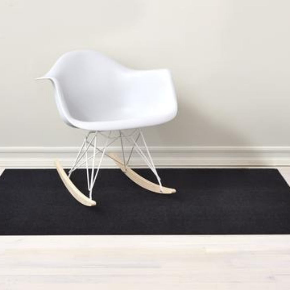 SHAG IN OUT MAT SOLID BLACK - Hunt & Gather Home
