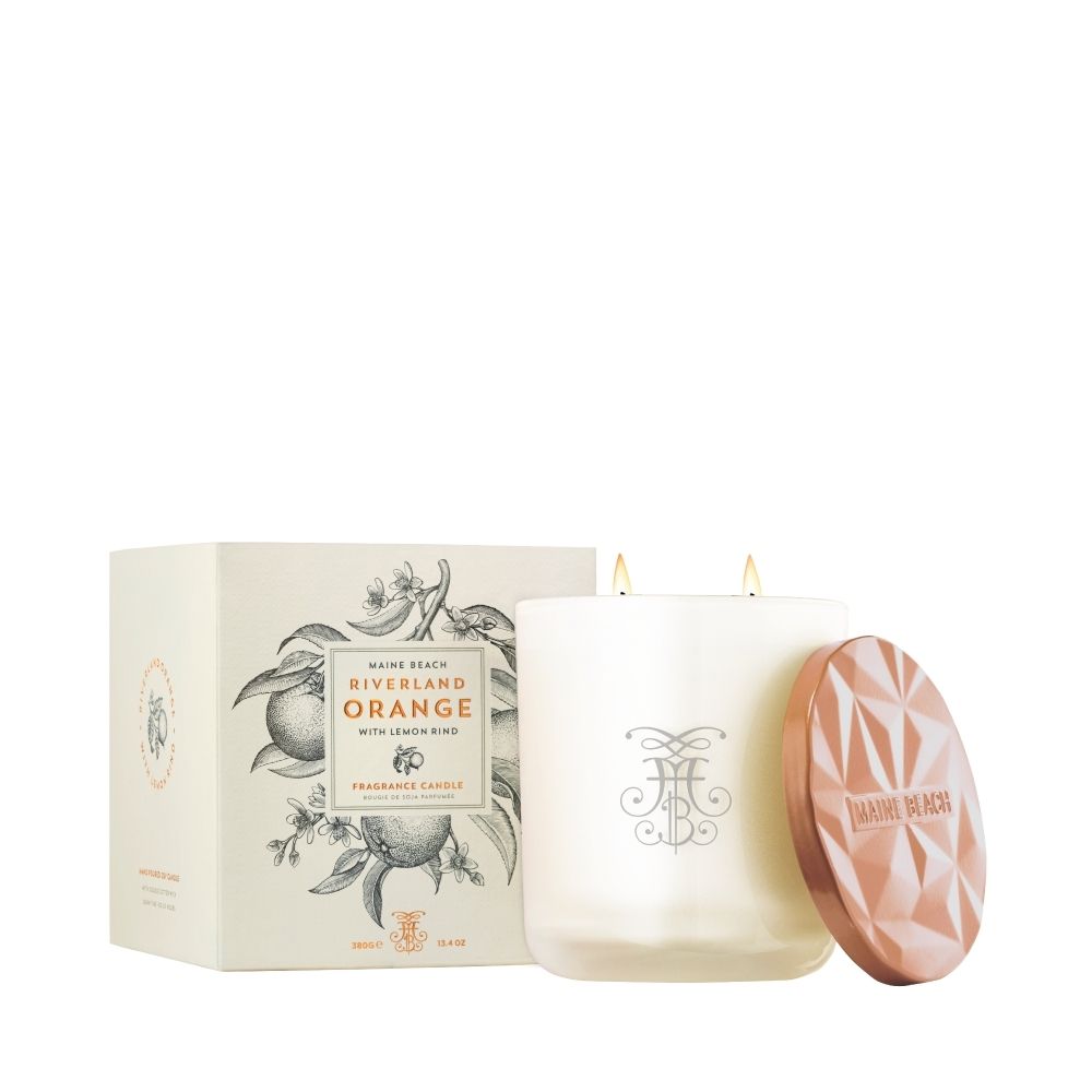 ORANGE SOY CANDLE DOUBLE WICK - Hunt & Gather Home